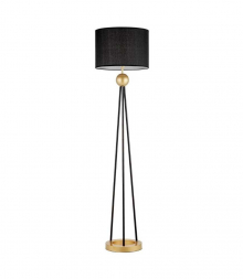 Торшер Lumina Deco Belforte LDF 5527 GD+BK