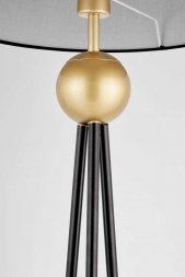 Торшер Lumina Deco Belforte LDF 5527 GD+BK