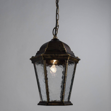 Уличный подвесной светильник Arte Lamp Genova A1205SO-1BN