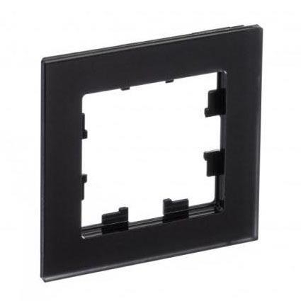Рамка 1-постовая Schneider Electric AtlasDesign Nature черная ATN331001