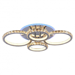 Потолочная светодиодная люстра Profit Light 8052/2+2 CHR