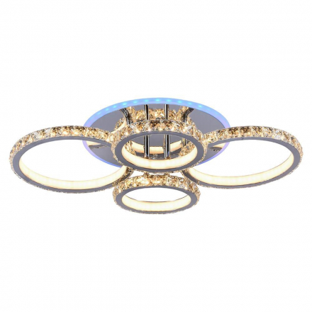 Потолочная светодиодная люстра Profit Light 8052/2+2 CHR
