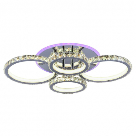 Потолочная светодиодная люстра Profit Light 8052/2+2 CHR