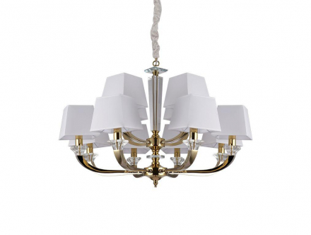 Подвесная люстра Newport 11408+4/C gold М0067899