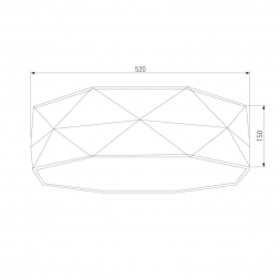 Потолочный светильник TK Lighting 1078 Kantoor
