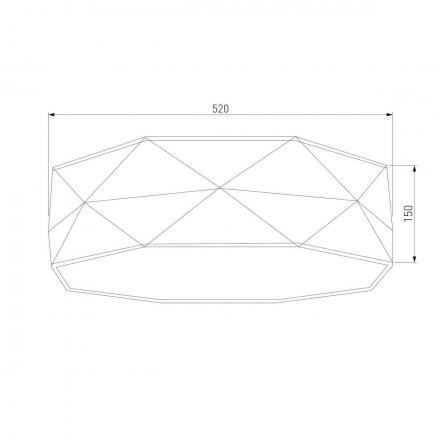 Потолочный светильник TK Lighting 1078 Kantoor
