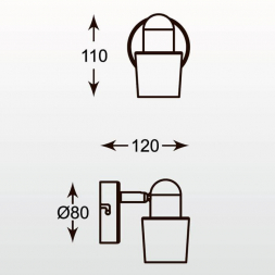 Спот Zumaline Alex CK99515-1W