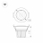 Встраиваемый светодиодный светильник Arlight LTD-140WH 25W Warm White 032618