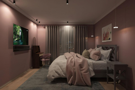 Потолочный светильник Denkirs Ikast DK2008-BK