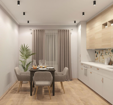 Потолочный светильник Denkirs Ikast DK2008-BK