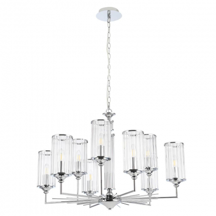 Подвесная люстра Crystal Lux Gloria SP9 Chrome