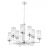 Подвесная люстра Crystal Lux Gloria SP9 Chrome