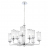 Подвесная люстра Crystal Lux Gloria SP9 Chrome