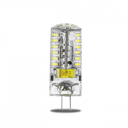 Лампа светодиодная Gauss GY6.35 3W 4100K прозрачная 107719203