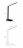 Настольная лампа Arte Lamp Edward A5126LT-1BK