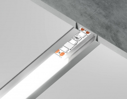 Встраиваемый профиль с рассеивателем Ambrella Illumination GP1001AL