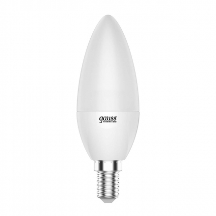 Лампа светодиодная Gauss E14 10W 4100K матовая 33120