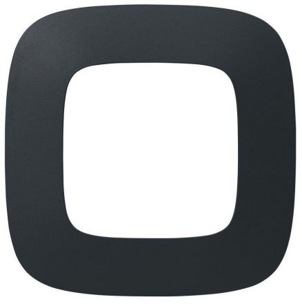 Рамка 1-постовая Legrand Valena Allure матовый черный 754401