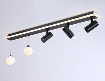 Потолочный светодиодный светильник Ambrella light Comfort LineTech FL66202