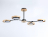 Потолочная светодиодная люстра Ambrella light Comfort LineTech FL51611