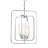 Подвесная люстра Lumina Deco Indivia LDP 1238-2 CHR