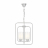 Подвесная люстра Lumina Deco Indivia LDP 1238-2 CHR