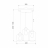 Подвесная люстра TK Lighting 3175 Marco Brown