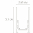 Магнитный шинопровод Arte Lamp Linea-accessories A460233