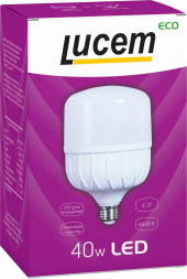 Лампа светодиодная Lucem E27 40W 6500K матовая FLLCB402765L