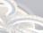 Потолочная светодиодная люстра Ambrella light Acrylica Ice FA1703