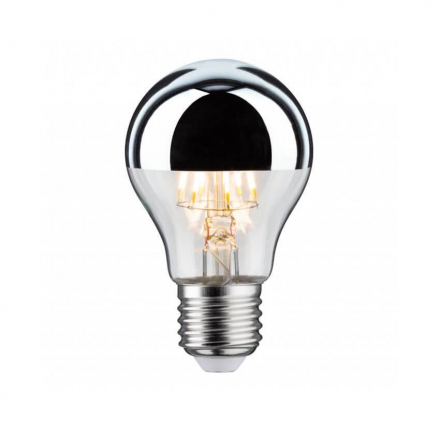 Лампа светодиодная E27 7,5W 2700K груша зеркальная 28375