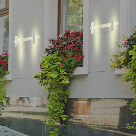 Уличный настенный светодиодный светильник Novotech Street Calle 357451