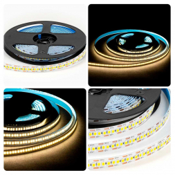 Светодиодная лента OGM 19,2W/m 240LED/m 2835SMD дневной белый 5M LSE-266