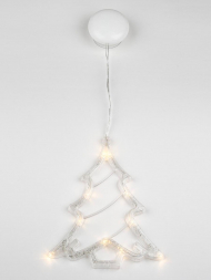 Подвесной светодиодный светильник «Ёлочка» Uniel ULD-H1620-010/STA/3AAA Warm White IP20 Xmas Tree UL-00007254