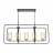 Подвесная люстра Lumina Deco Indivia LDP 1238-5 BK+MD