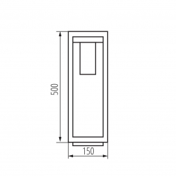 Садовый светильник Kanlux VIMO 50 BR 34985