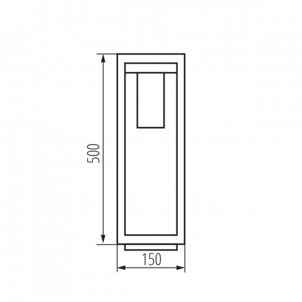 Садовый светильник Kanlux VIMO 50 BR 34985