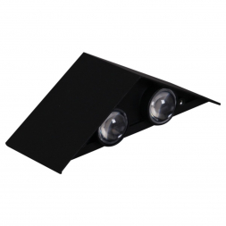 Уличный настенный светодиодный светильник Reluce 86856-9.2-001KT LED4W BK