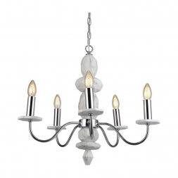 Подвесная люстра Arte Lamp A6062LM-5WH