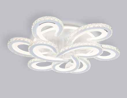 Потолочная светодиодная люстра Ambrella light Acrylica Ice FA1704