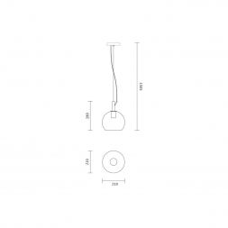 Подвесной светильник Vele Luce Bahamas VL5202P21