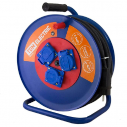 Удлинитель силовой TDM Electric УХз16-003 3гн 50м с/з SQ1301-0142