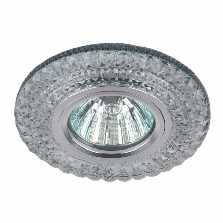 Встраиваемый светильник ЭРА LED с подсветкой DK LD3 SL/WH Б0019202