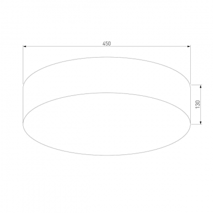 Потолочный светильник TK Lighting 1084 Rondo