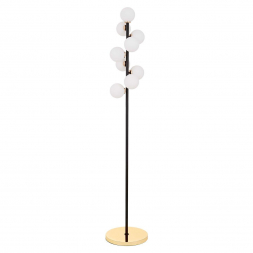 Торшер Lumina Deco Marsiada LDF 6033-9 BK+F.GD