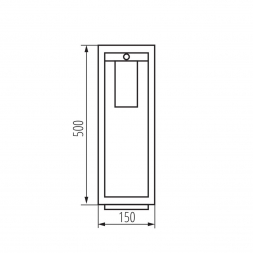 Садовый светильник Kanlux VIMO 50 SE-B 34986