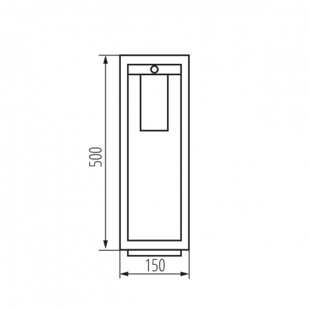 Садовый светильник Kanlux VIMO 50 SE-B 34986
