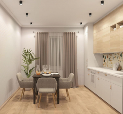 Точечный светодиодный светильник Denkirs Ribe DK4016-BK