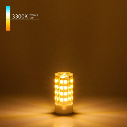 Лампа светодиодная Elektrostandard G4 7W 3300K прозрачная a049585