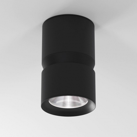 Потолочный светодиодный светильник Elektrostandard Kayo 25049/LED 12W 4000К черный a064729